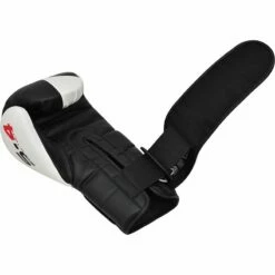 RDX SPORTS RDX S4 Boxing Sparring Gloves Hook & Loop Black / White 16 RDX SPORTS RDX S4 Boxing Sparring Gloves Hook & Loop Black / White -RDXSPORTS Sales s4 black leather boxing gloves 6 4