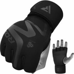 RDX SPORTS RDX T15 Noir Gel Padded Inner Gloves Hook & Loop Wrist Strap Knuckle Protection 14 RDX SPORTS RDX T15 Noir Gel Padded Inner Gloves Hook & Loop Wrist Strap Knuckle Protection -RDXSPORTS Sales t15 noir inner gloves black 4 4