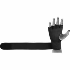 RDX SPORTS RDX T15 Noir Gel Padded Inner Gloves Hook & Loop Wrist Strap Knuckle Protection 15 RDX SPORTS RDX T15 Noir Gel Padded Inner Gloves Hook & Loop Wrist Strap Knuckle Protection -RDXSPORTS Sales t15 noir inner gloves black 5 4