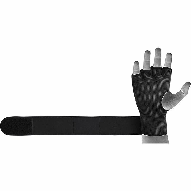 RDX SPORTS RDX T15 Noir Gel Padded Inner Gloves Hook & Loop Wrist Strap Knuckle Protection 8 RDX SPORTS RDX T15 Noir Gel Padded Inner Gloves Hook & Loop Wrist Strap Knuckle Protection - Image 6