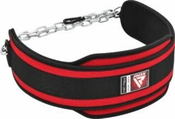 RDX SPORTS RDX T7 Weight Training Dipping Belt With Chain -RDXSPORTS Sales t7 weight training dipping belt chain red 5