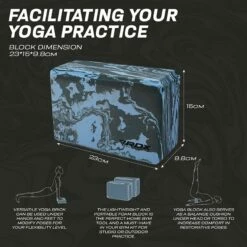 RDX SPORTS RDX UB EVA Foam High Density Non-Slips Yoga Block -RDXSPORTS Sales ub yoga block eva foam 7
