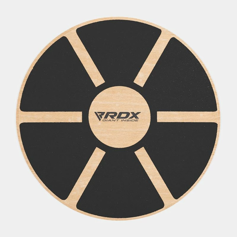 RDX SPORTS RDX W1 Wooden Wobble Round Balance Board 3 RDX SPORTS RDX W1 Wooden Wobble Round Balance Board