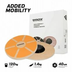 RDX SPORTS RDX W1 Wooden Wobble Round Balance Board 20 RDX SPORTS RDX W1 Wooden Wobble Round Balance Board -RDXSPORTS Sales w1 yellow wooden balance board 5