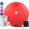 RDX SPORTS RDX B1 Inflatable Anti-Slip Yoga Ball With Portable Foot Air Pump